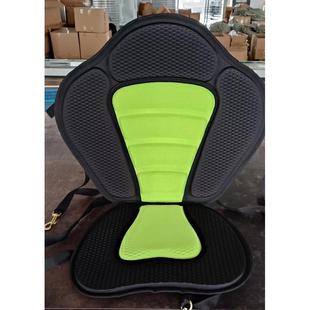 充气桨板冲浪板独木舟漂流船皮划艇豪华压座椅eva靠背坐垫膜