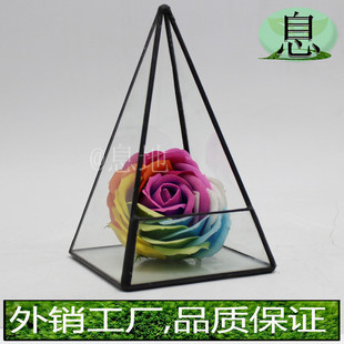 包邮 16039d 创意几何微景观植物玻璃小花房多肉植物花房玻璃批发