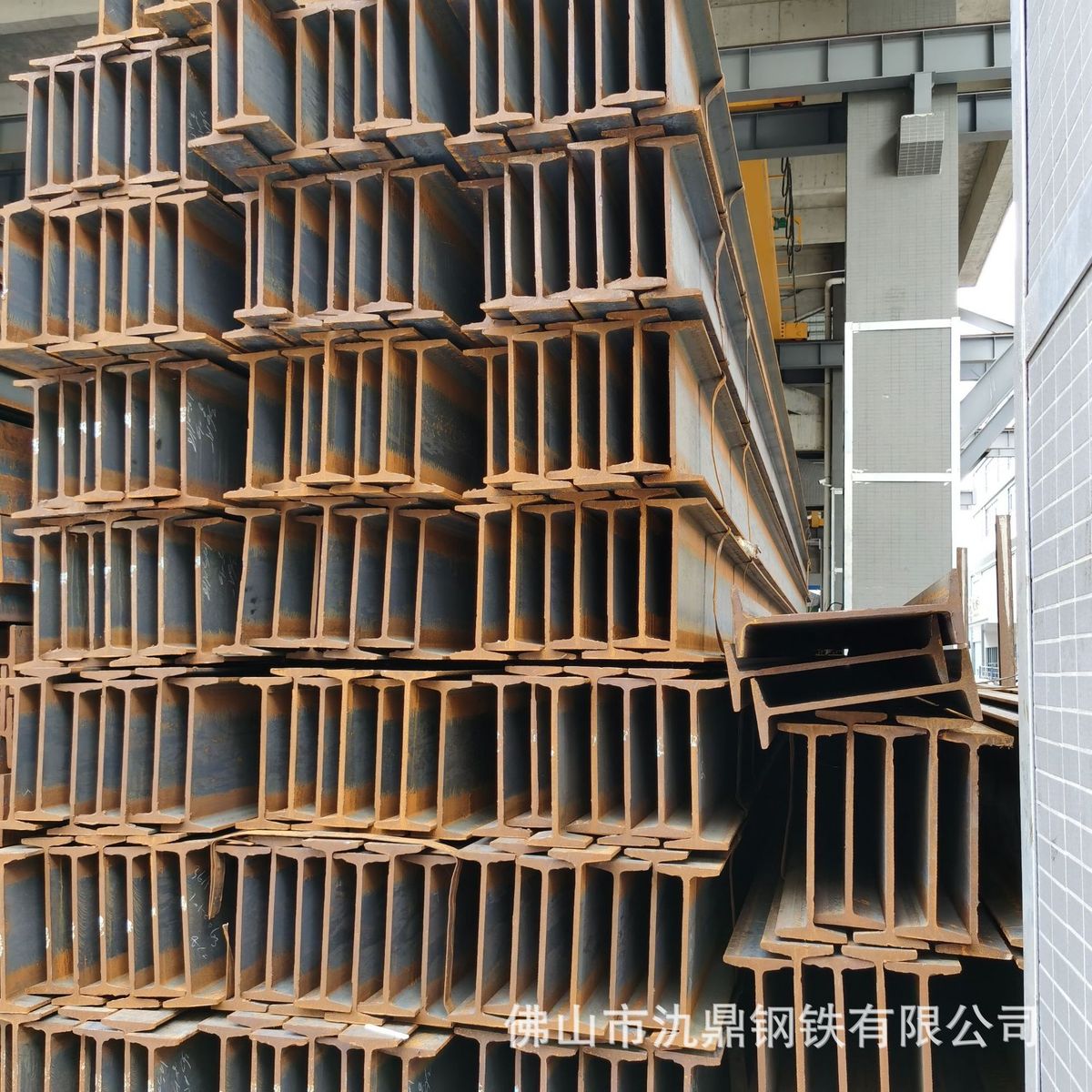 现货批发型钢结构型材横梁q235bq355b轻重工字钢可切割打孔焊接