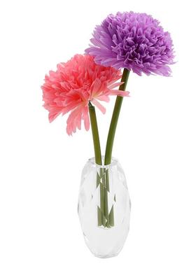 欧式小花瓶水晶玻璃 插花小花瓶 办公桌餐桌装饰小清新花瓶摆件