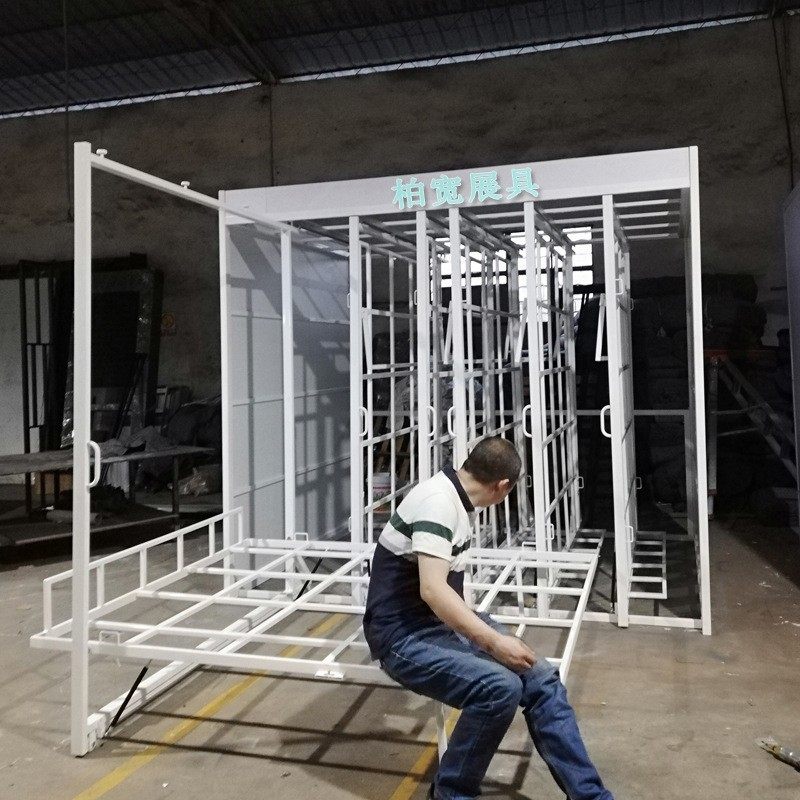 加工定做床垫抽拉展黑色金属床垫展架弹簧床展示柜乳胶床垫展柜具,收纳整理,手办收纳盒,淘宝优惠券,粉丝福利购,淘宝优惠卷