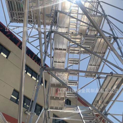 铝合金移动环形式脚手架电站转子盘扣维修台船厂作业平台高空作业