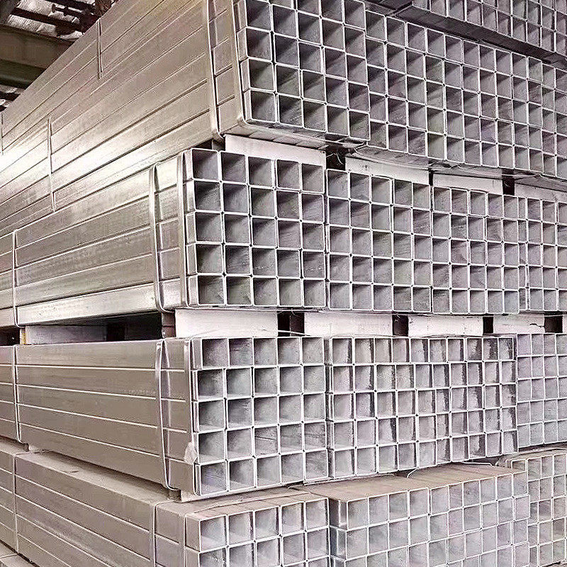 广东铁现货镀锌方管40*40厂家方通热镀锌q235b方钢管矩形管批发