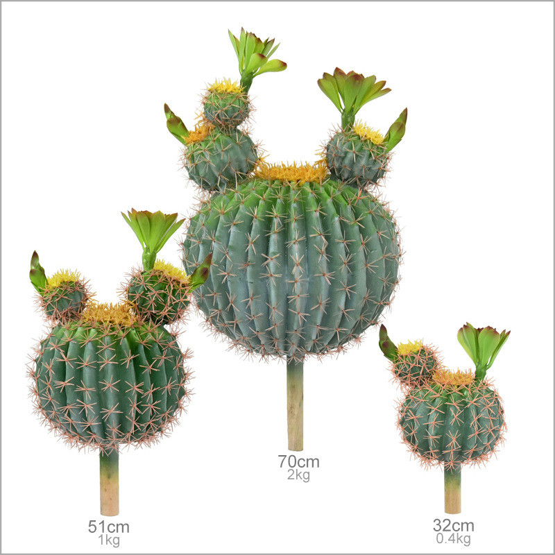 仿真仙人掌盆栽仙人球盆景家居落地绿植假花摆件大型植物沙漠