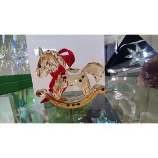 2022新款圣诞水晶挂件木马挂件5627608摆件5544529汽车挂饰626866