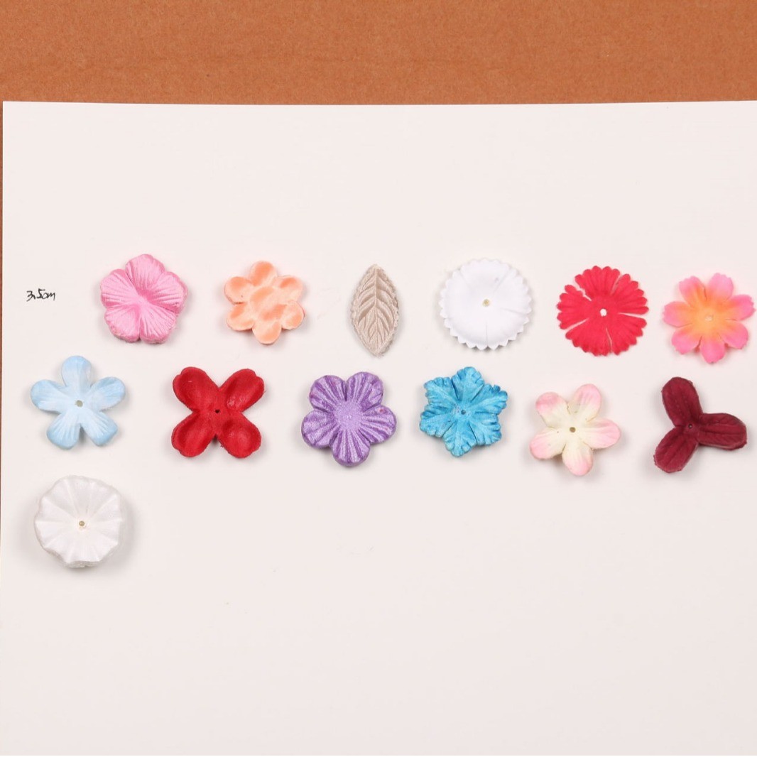 来样批发仿真花瓣花片假花布花绢布花瓣工艺品diy材料辅料厂家定