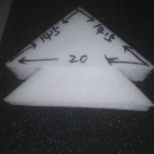 热销珍珠棉三角ＥＥＰ护角泡沫护角泡沫包装泡沫板防撞防震