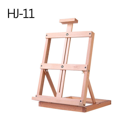 米拉格儿专用桌面折叠木制画架台式迷你画架画板全套美术生童展示