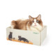 源头厂家新品 盒子猫抓板猫窝瓦楞纸猫抓板配抓五块板