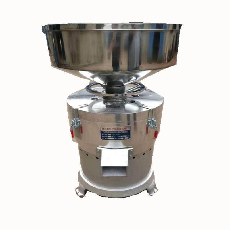 200型立式磨浆机商用大豆磨浆机浆渣分离豆浆机豆腐脑卧式不锈钢
