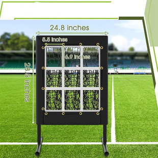 九宫格棒球网训练九棒球击打练习网网洞垒球投掷目标网手球沙包网