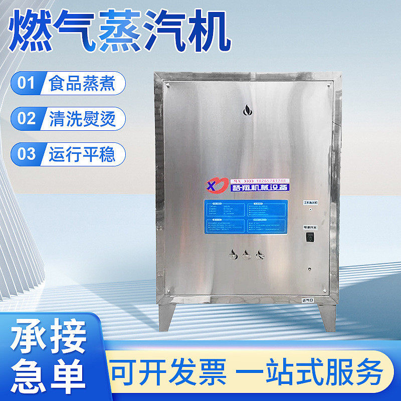 批发燃气商用蒸汽炉台全自动不锈钢加热蒸汽机立式小型蒸汽发生器
