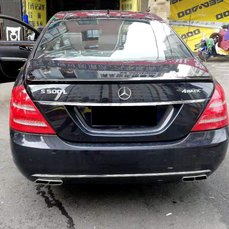 适用于奔驰S级顶翼W221S300S350S400S550改装AMGS65尾翼顶翼