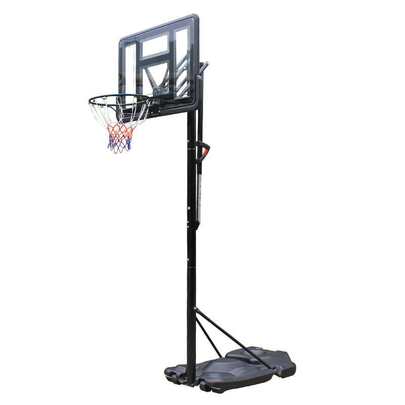 室内外杆式青少年可移动可升降户外标准高度拉成人便携式篮球架