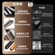 铝合金顶线吊顶卡条墙面顶角收口条压条护墙板装饰金属线条收边条