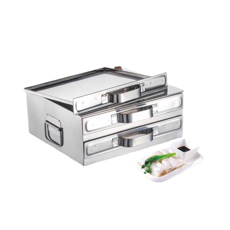 热销广东肠粉机家用迷你版小型蒸粉机抽屉式肠粉蒸盘拉肠粉炉蒸箱