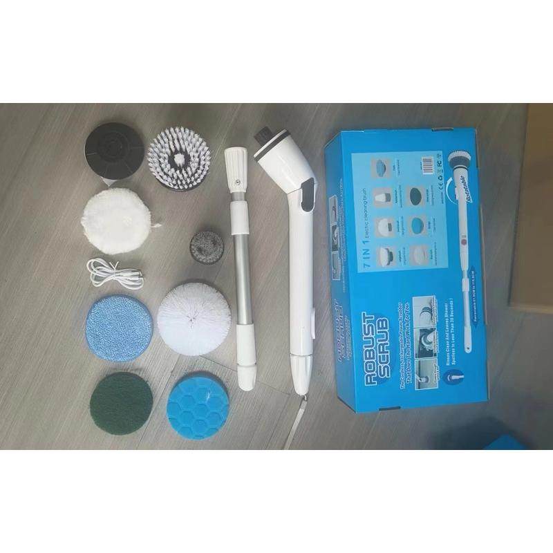 加清洁刷电动长杆多功能刷防水家用浴室鱼缸瓷砖地板清洁刷子,五金/工具,钢丝刷/钢丝清洁刷,淘宝优惠券,粉丝福利购,淘宝优惠卷