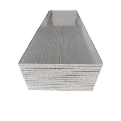 彩钢板泡沫板夹芯板建筑活动房隔热保温仓库聚苯乙烯彩钢瓦泡沫板