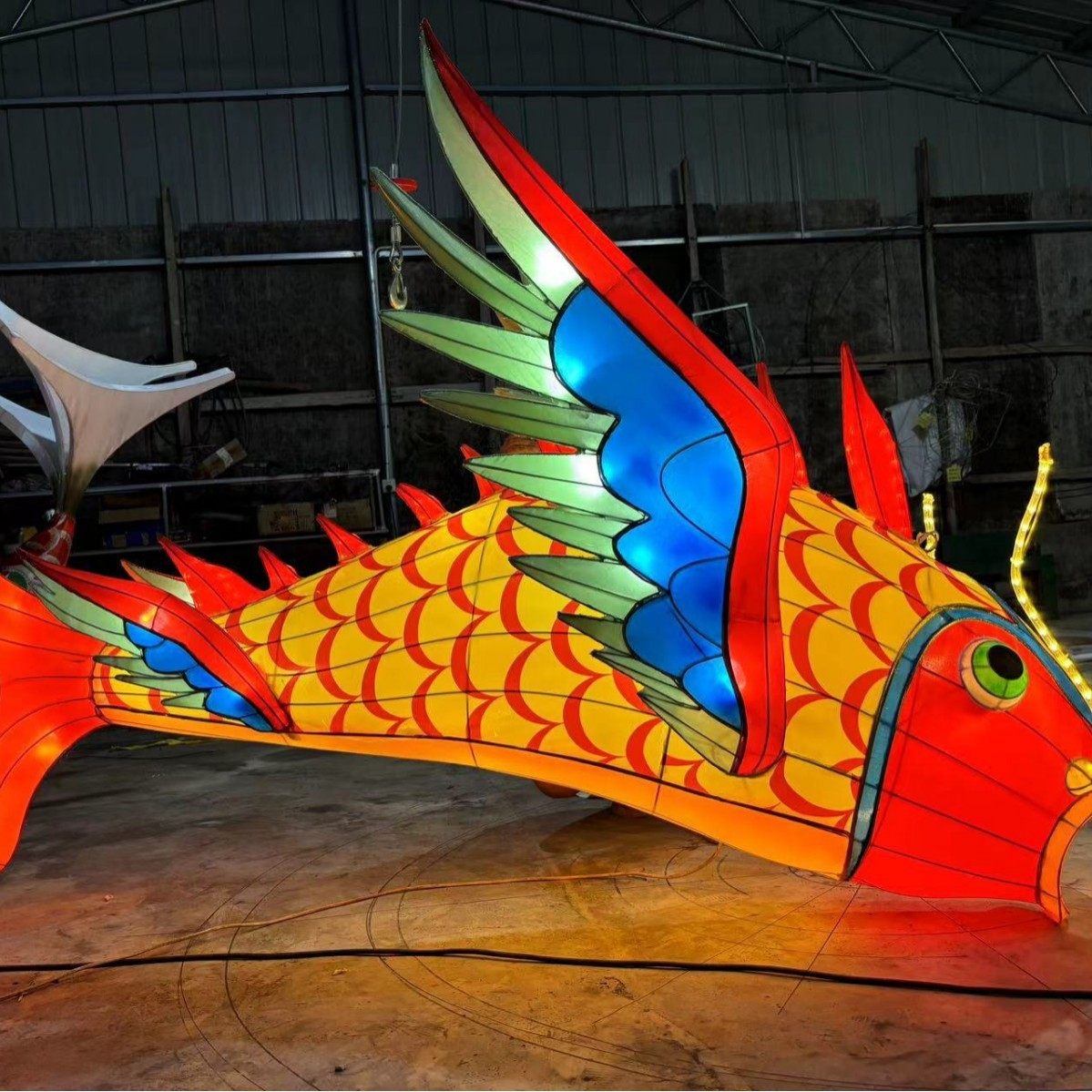 2025大型户外防水发光鲤鱼花灯金鱼灯笼元宵春节巡游灯会古镇装饰,节庆用品/礼品,灯笼,淘宝优惠券,粉丝福利购,淘宝优惠卷