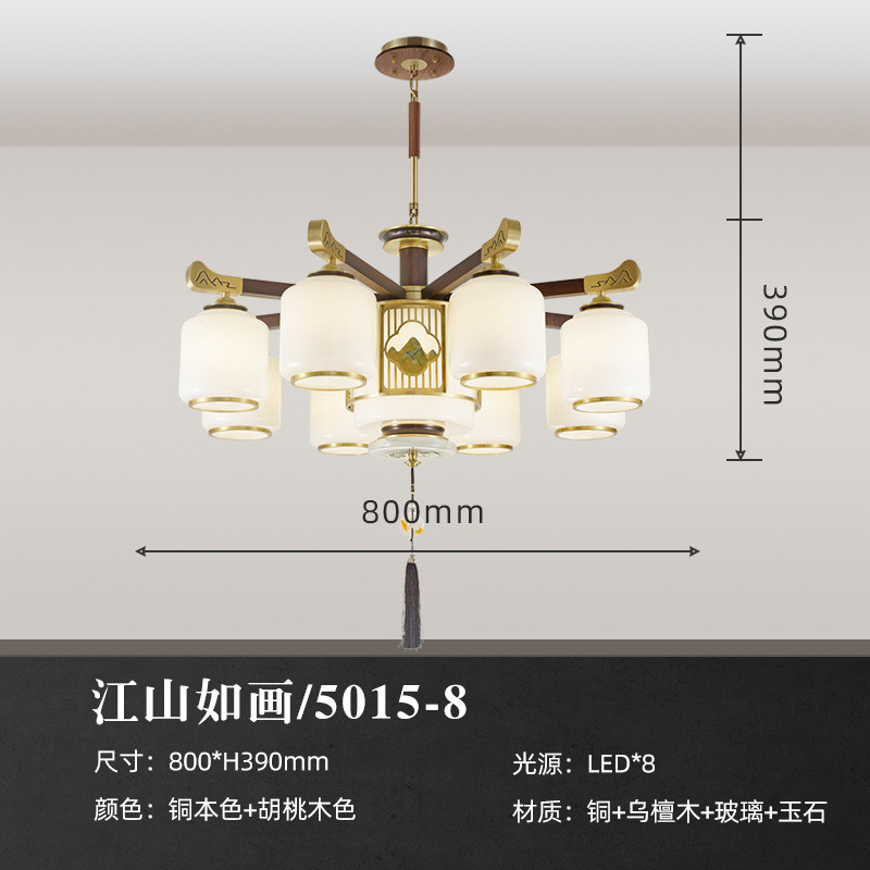 新款高级感简约玻璃吊灯别墅卧室客厅餐厅复式楼玄关酒店大堂吊灯