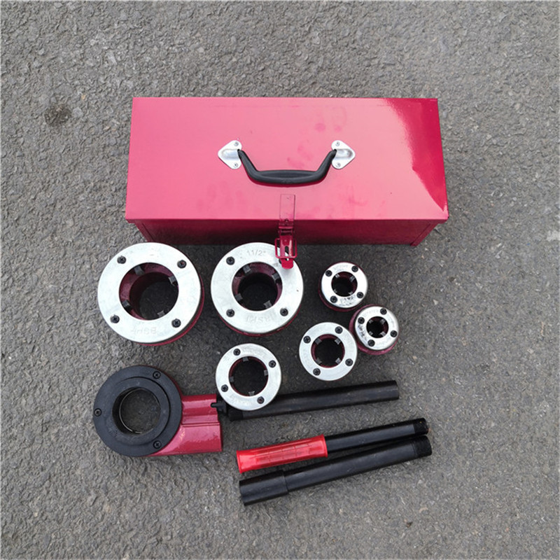 绞丝机zit外螺纹套丝机钢管-ky01-50手持电动套丝机sq-2饺板