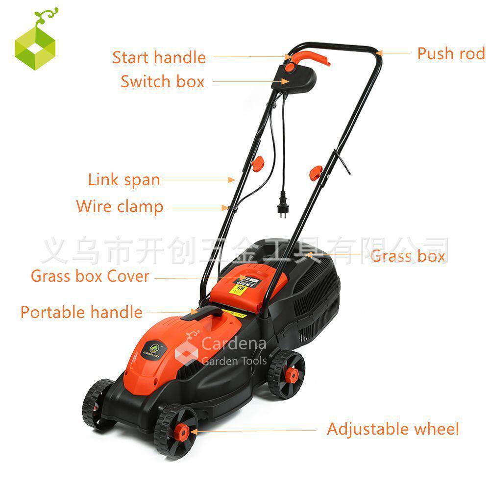 1300w320mm手推式草坪修剪机碳刷电机小型家用电动割草机剪草机,鲜花速递/花卉仿真/绿植园艺,割草机/草坪机,淘宝优惠券,粉丝福利购,淘宝优惠卷