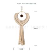 ins创意北欧波西米亚挂毯纯手工编织棉绳壁饰婚礼背景挂饰挂毯