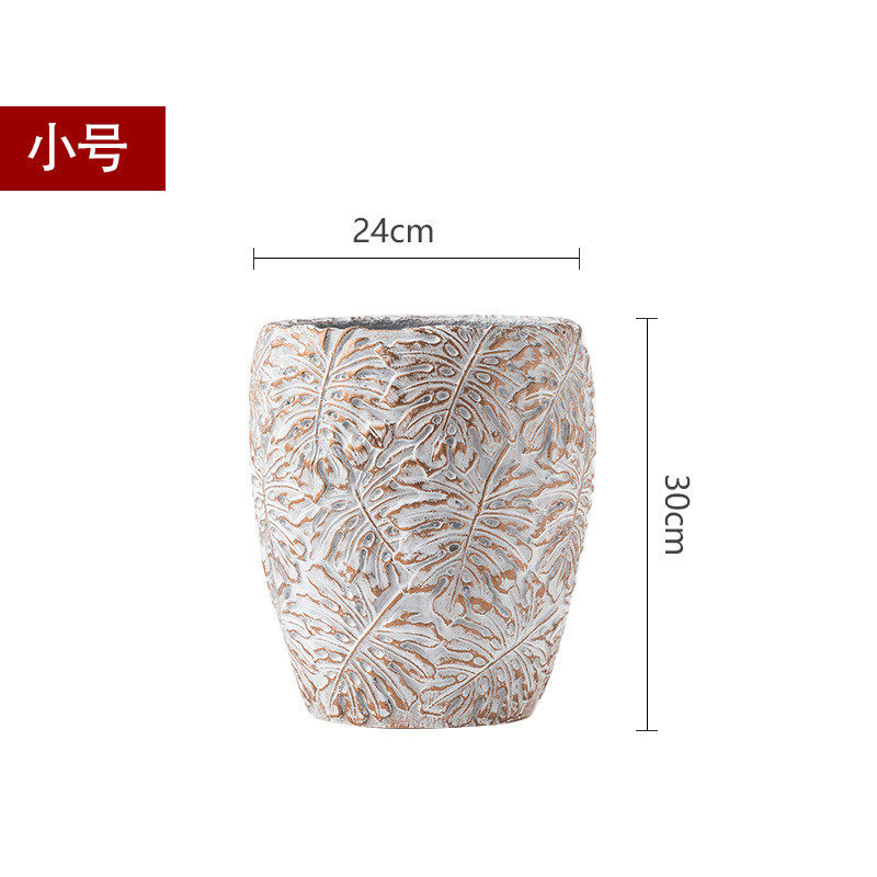 酒杯客厅落地水泥花盆绿植简约北欧风阳台特大号花园圆形花盆庭院,鲜花速递/花卉仿真/绿植园艺,花盆,淘宝优惠券,粉丝福利购,淘宝优惠卷