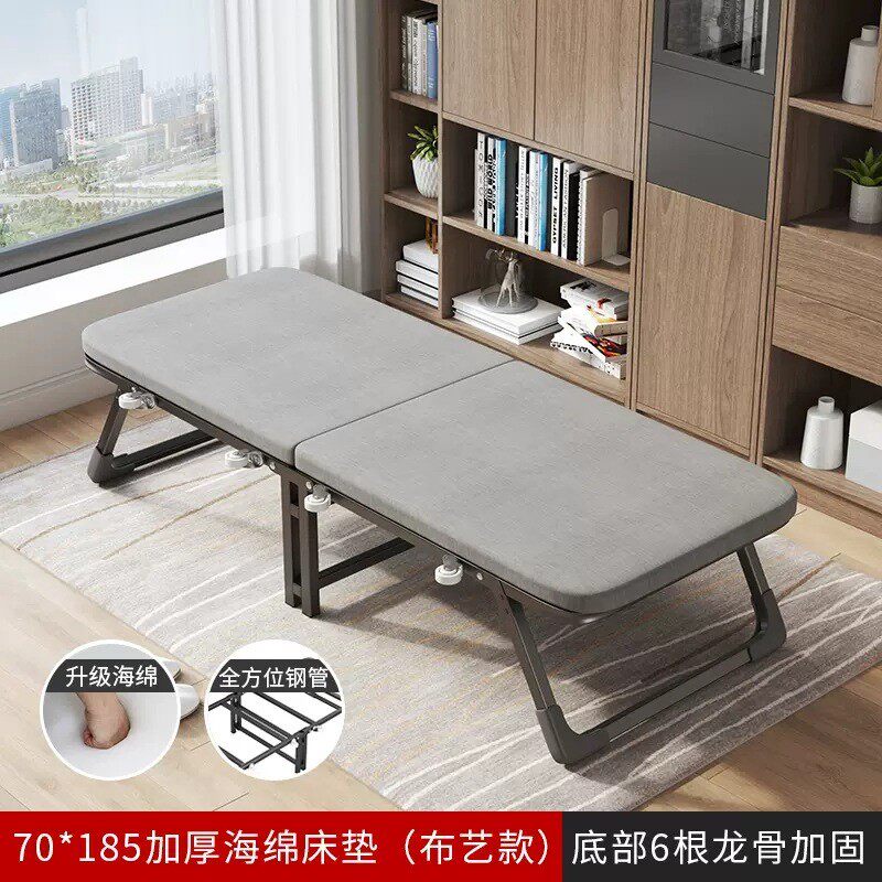 海绵折叠床简易办公室午休家用免安装可折叠单人床简易折叠床批发