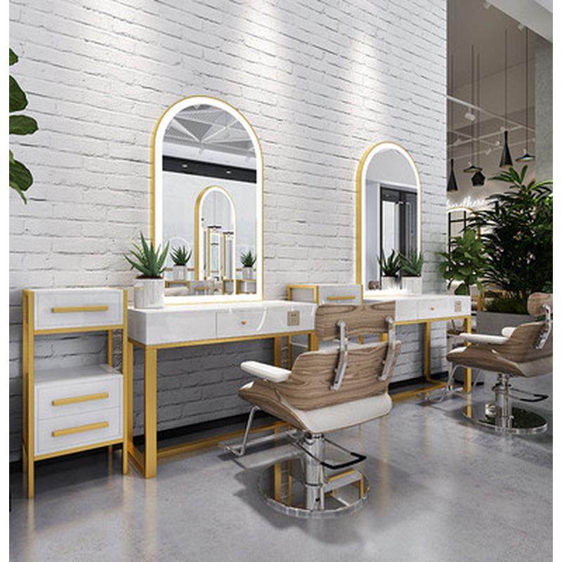 美发店带灯镜台理发店美发镜烫染单双面影楼镜美容化妆发廊镜带灯,商业/办公家具,理发镜台,淘宝优惠券,粉丝福利购,淘宝优惠卷