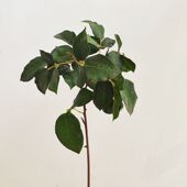 仿真叶玫瑰叶室内装 饰北欧绿植装 饰树叶假花家居摆件酒店样板间