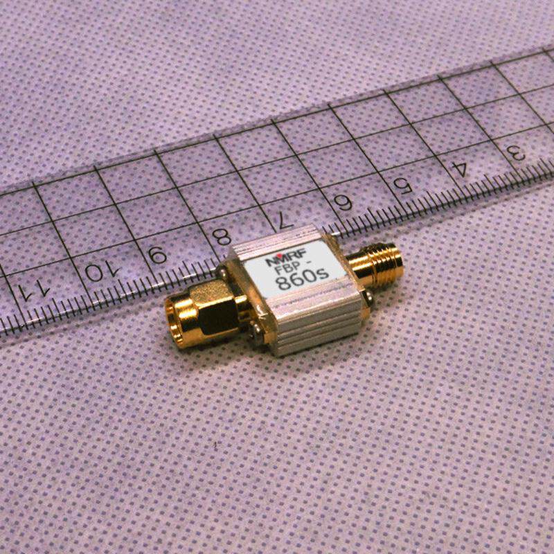 860MHz RFID物联网专用SAW带通滤波器，850～870MHz，20MHz带宽