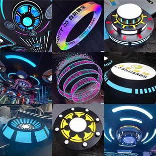 电竞馆模块灯网吧网咖电竞酒店电玩城KTV综合体装 灯具 饰挂件软装