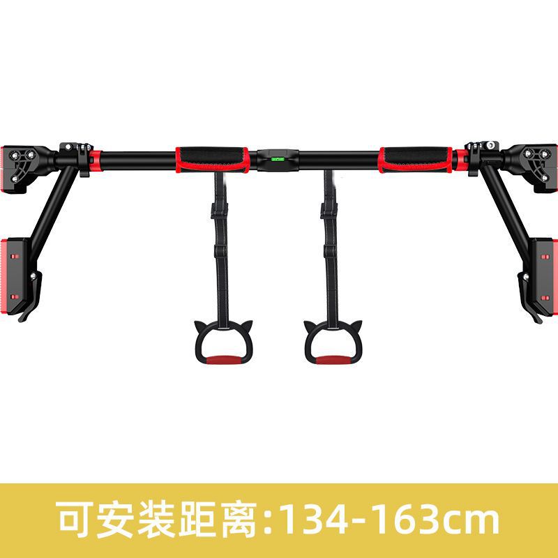 家用多功能单杠免打孔健身器材门框引体向上智能显屏墙体