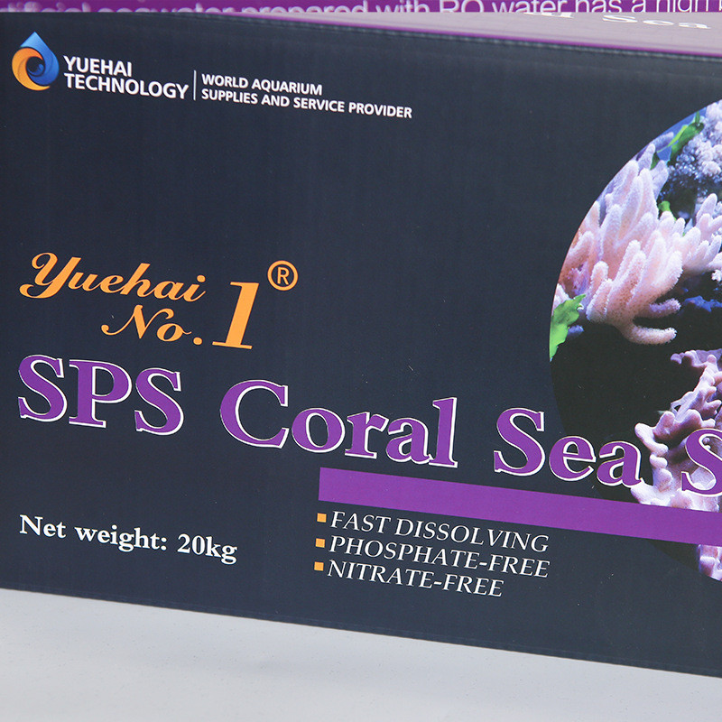 热销悦海精细速溶珊瑚礁盐sps养殖专用海水盐鱼缸珊瑚高钙指标稳