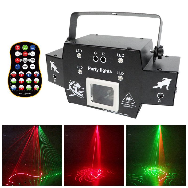 3 in 1 Party Dj Stage lights Decoration beam projector Lazer