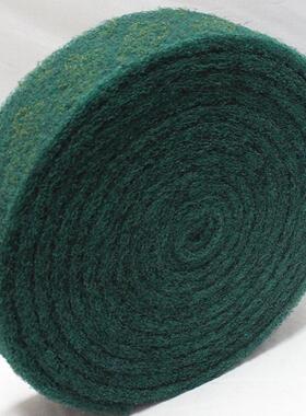 8698不锈钢龙卷7.3米x76mm绿色工业百洁布菜瓜布尼拉丝毛刺除锈