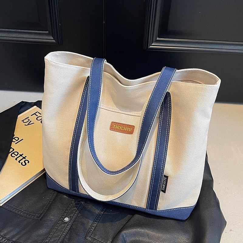 手提袋大容量简约学生托特包