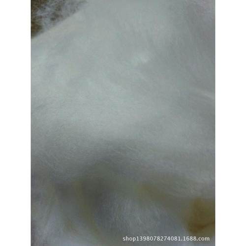 羊毛辅料diy手工雪白材料羊毛毡戳戳乐羊毛漂白彩色羊毛