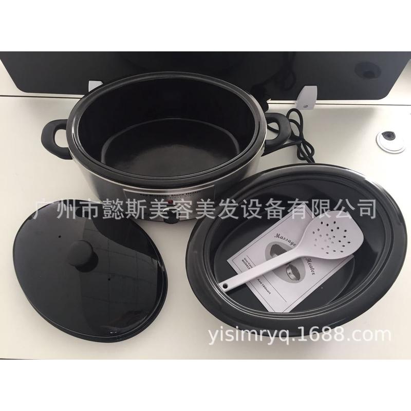 直销养生按摩石热石锅SPA热石机能量石加热锅