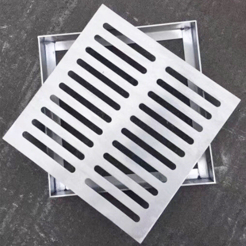 【滑盖】定制水沟盖板不锈钢井盖镀锌钢格板井盖隐形防不锈钢井盖,基础建材,排水沟槽/盖板,淘宝优惠券,粉丝福利购,淘宝优惠卷