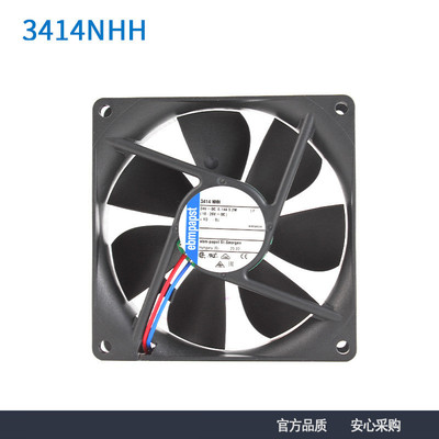 原装正品ebmpapst 3414NHH 9225 0.14A 24V 3.2W机器人变频器风扇