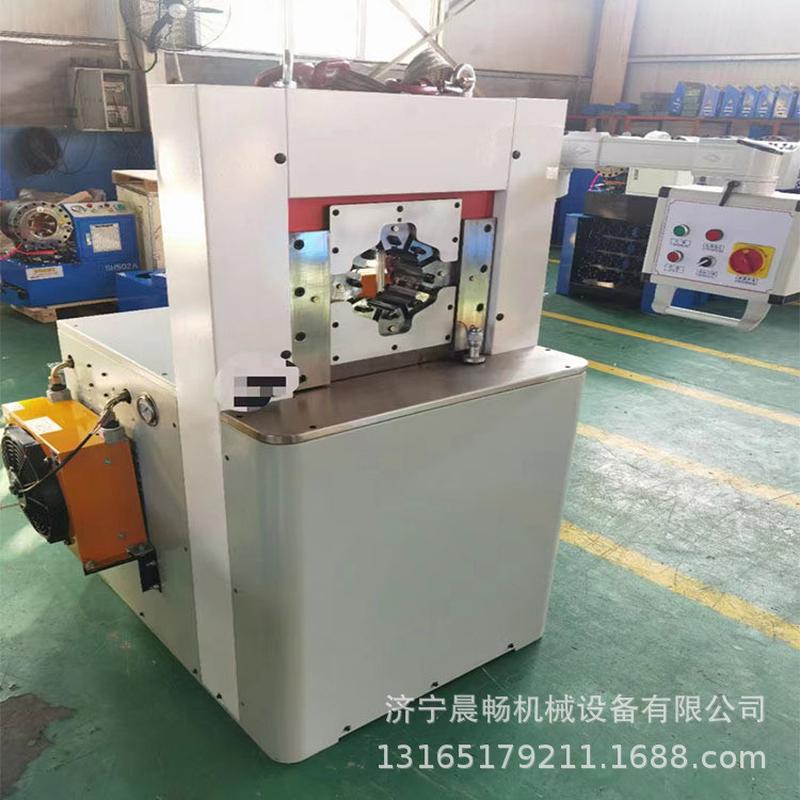 热销1200型全液压数控锁油管机钢管缩口机高压软管管扣管机压管机