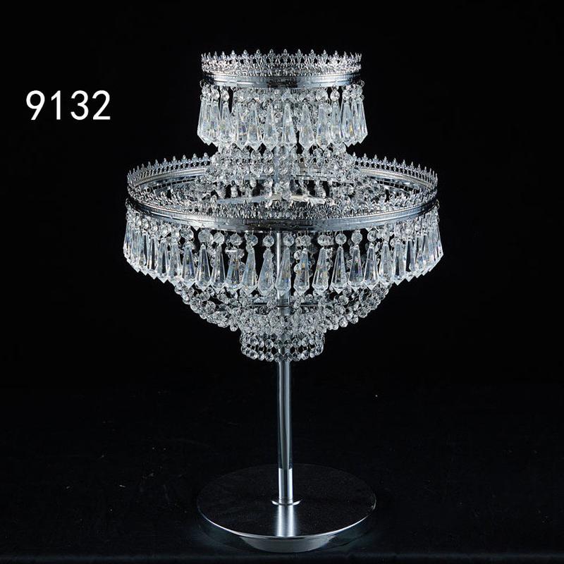 婚礼堂水晶酒店桌花器亚克力宴会厅装饰舞台路引桌面铁艺烛台摆件