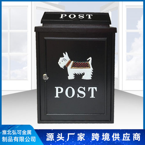 厂家直销壁挂英式民宿别墅信箱室外户防雨欧式箱邮筒田园创意报箱