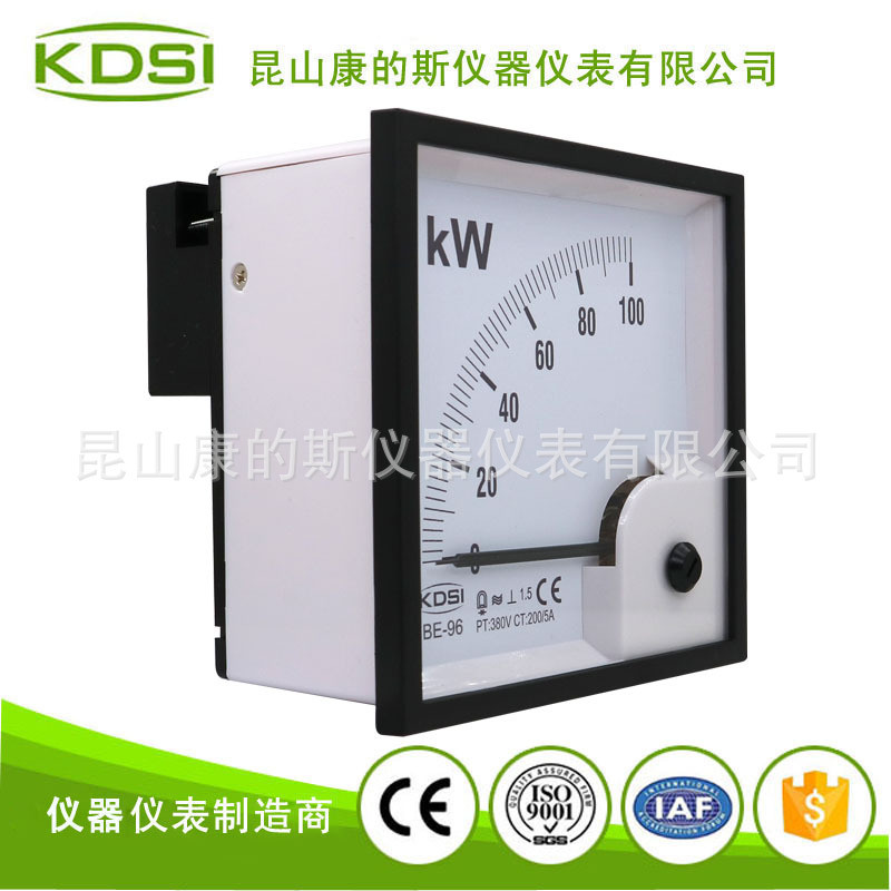 热销kdsi用功率表be-96 100kw 200/5a 380v轨道交通指针式表