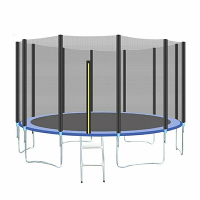 5英尺-16英尺大跳蹦床户外大床trampoline幼儿园带网蹦蹦床