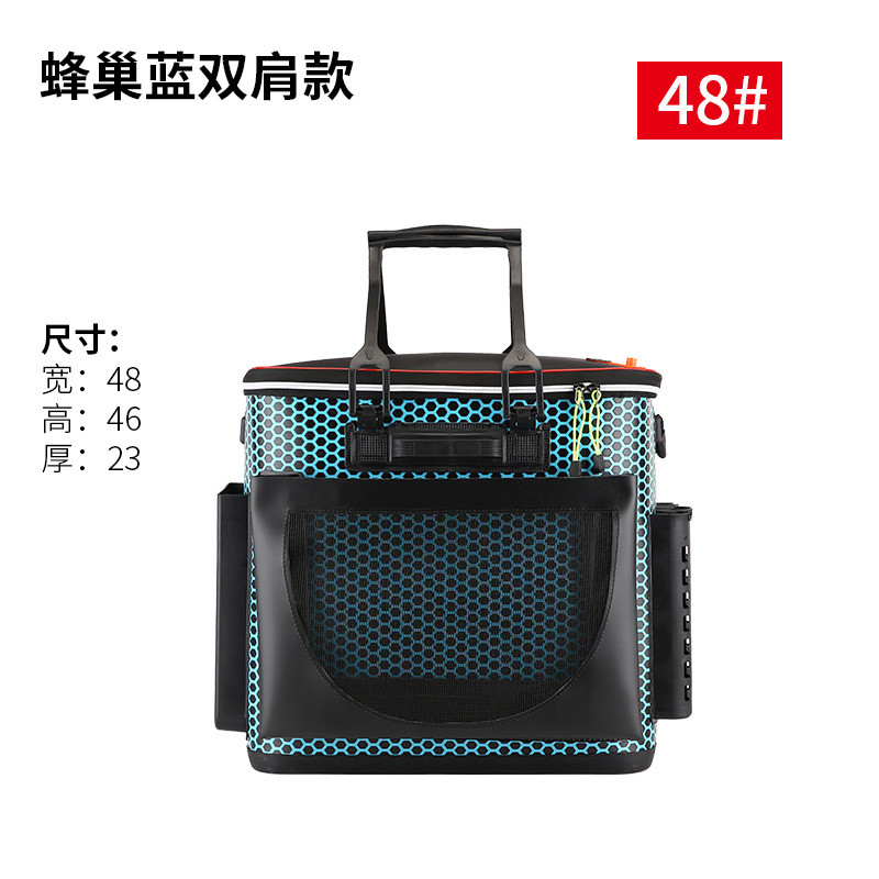 多功能钓鱼桶加厚eva鱼护桶一体活鱼桶手提折叠成型户外钓鱼箱
