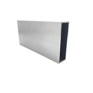 禹朝铝方管80x25x2白色铝方通金属平开门衣柜框架铝合金型材铝管