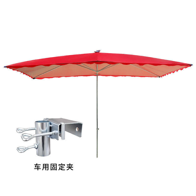 遮阳伞太阳伞帐篷户外大伞摆摊四方伞型加厚耐用雨棚地摊庭院商用